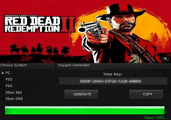 Red Dead Redemption Keygen Pc